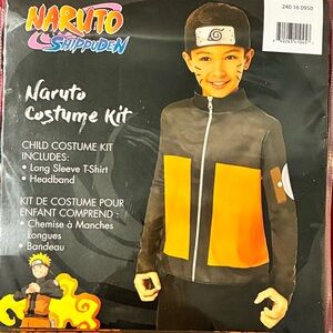 NWT Naruto Shippuden Costume Kit - Kids L/XL (10-16)